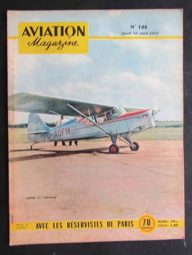Aviation magazine 146 1955 - magazine,
